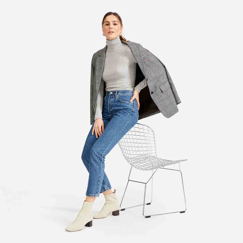 Basic Micro Rib Turtleneck - Imagem 5
