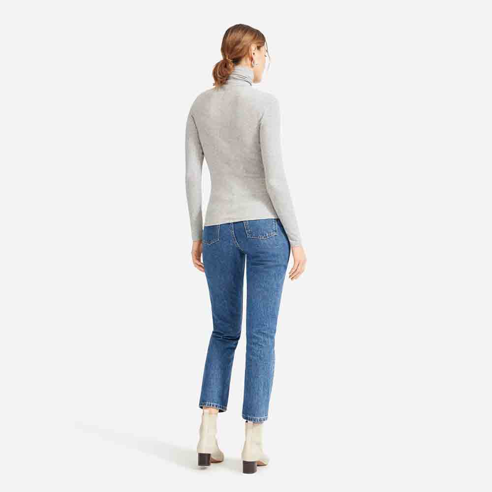 Basic Micro Rib Turtleneck - Imagem 4